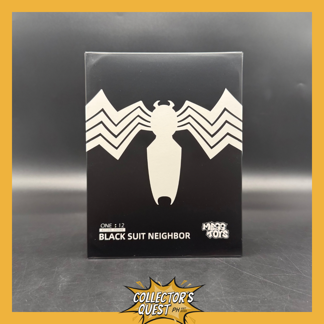 (IN STOCK) CT Mess Toys Black Suit Neighbor Symbiote Spiderman Action Figure