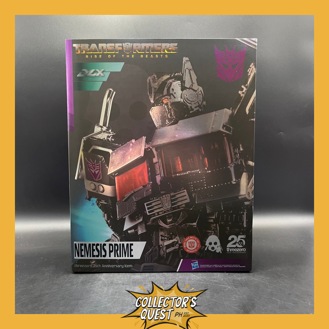 (IN STOCK) Threezero Transformers Rise of the Beast DLX Nemesis Prime Figure