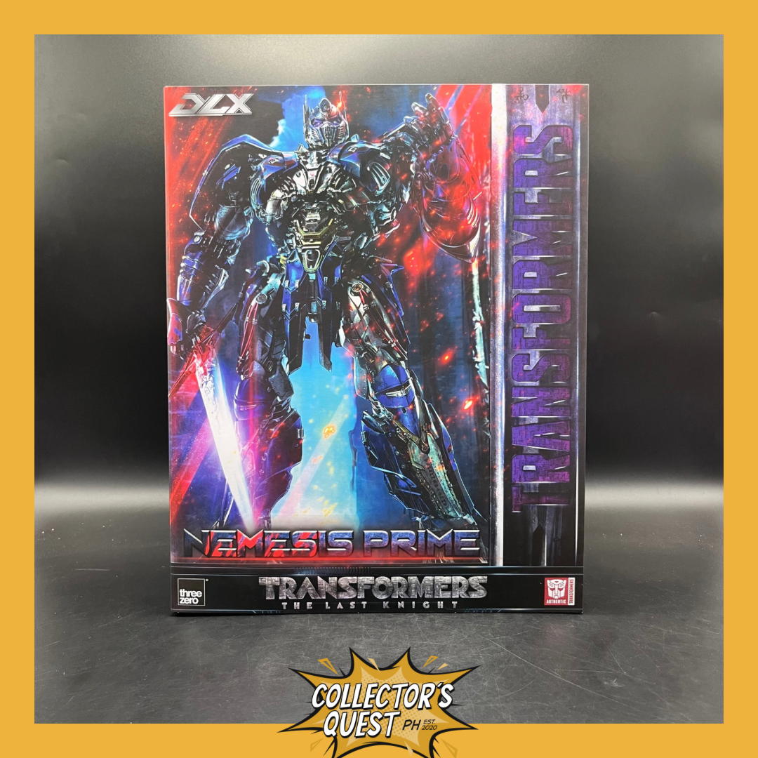 (IN STOCK) Threezero Transformers The Last Knight DLX Nemesis Optimus Prime Figure