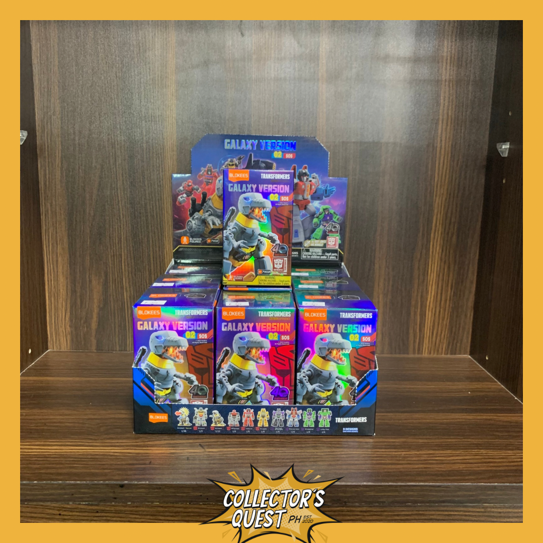 (IN STOCK) 71102 Blokees Transformers Galaxy Version 02 SOS Model Kit