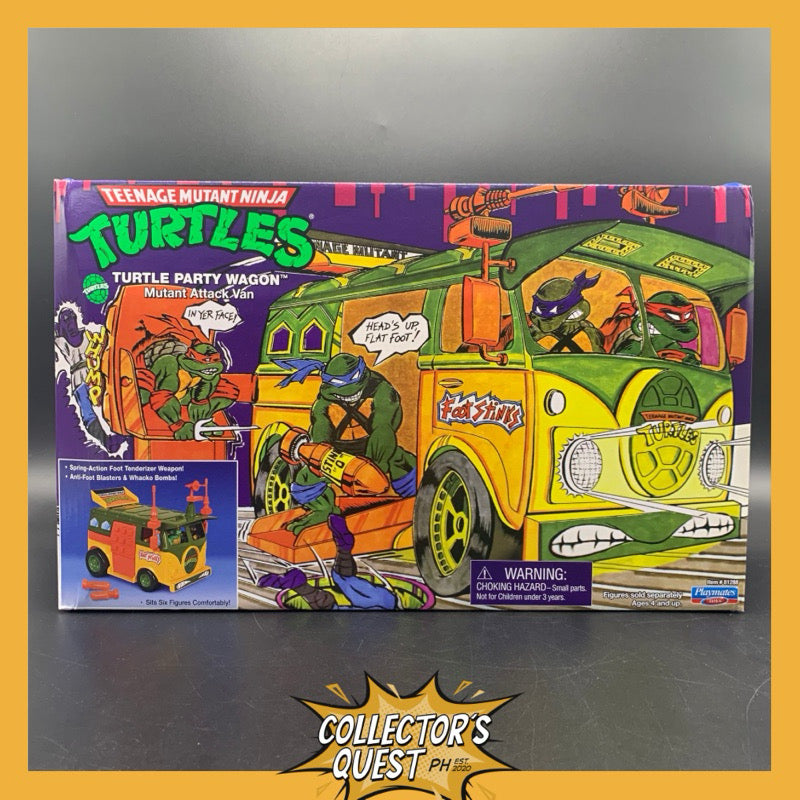 Playmates Toys Teenage Mutant Ninja Turtles Turtle Party Wagon Mutant Attack Van