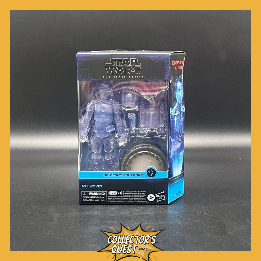 (IN STOCK) Star Wars The Black Series Holocomm Collection Axe Woves Action Figure