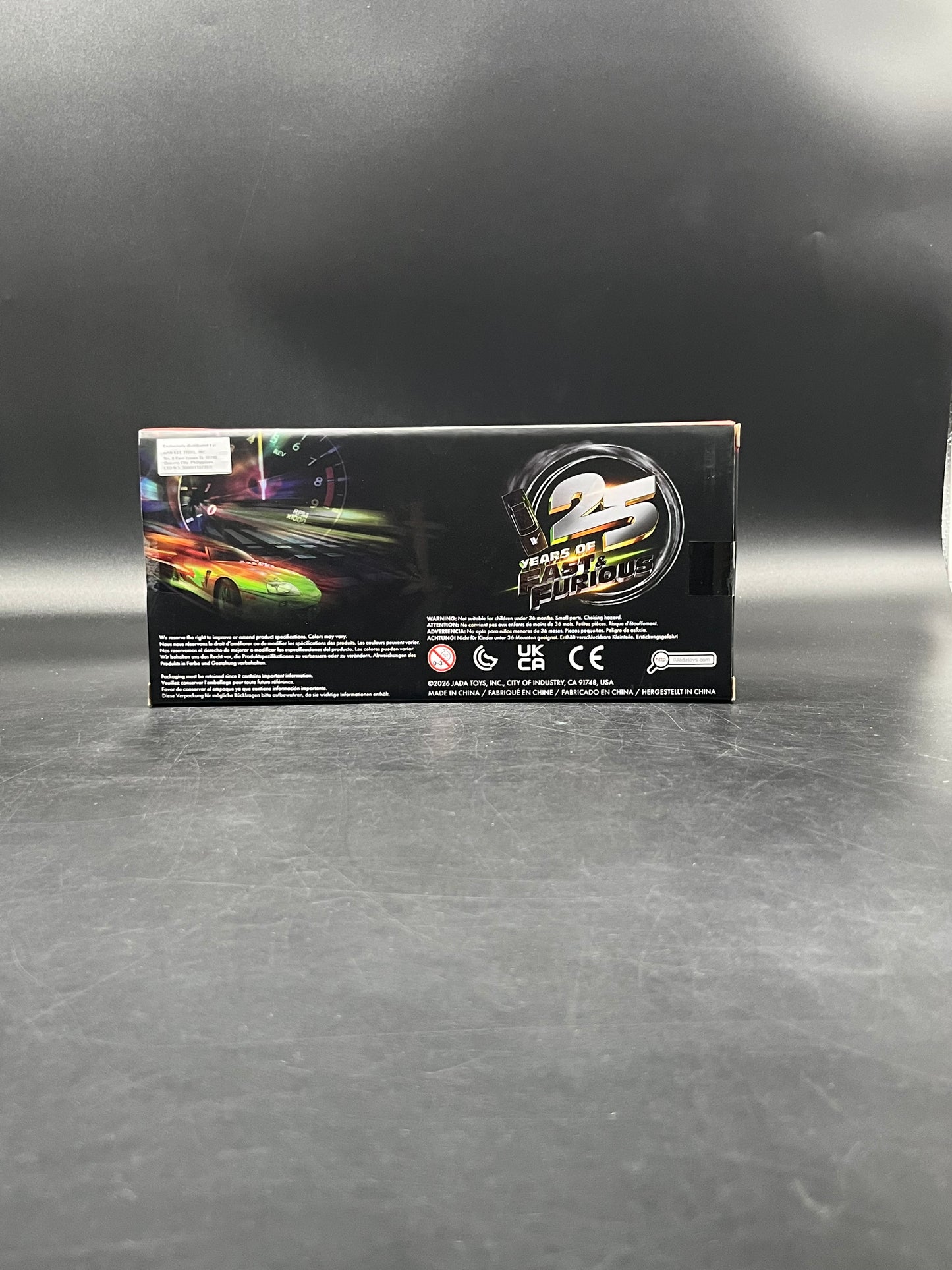 (IN STOCK) 37704 JADA Toys Fast & Furious 1/24 Scale 1999 Nissan Skyline GT-R Color Brush Metal Diecast Vehicle