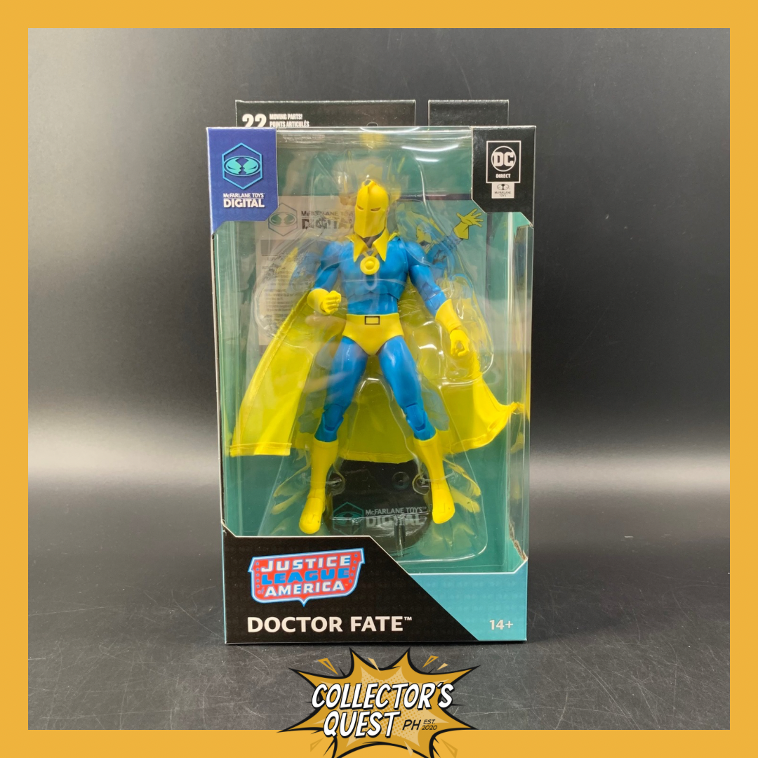 (IN STOCK) DC Mcfarlane Digital 7in WV4- Dr. Fate (Silver Age) Action Figure