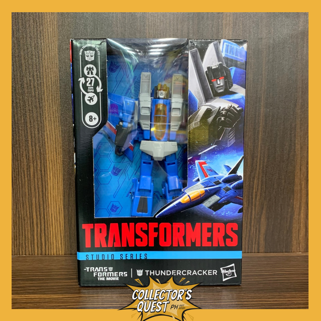 (IN STOCK) Transformer Studio Series The Movie 86 Thundercracker Action Figure