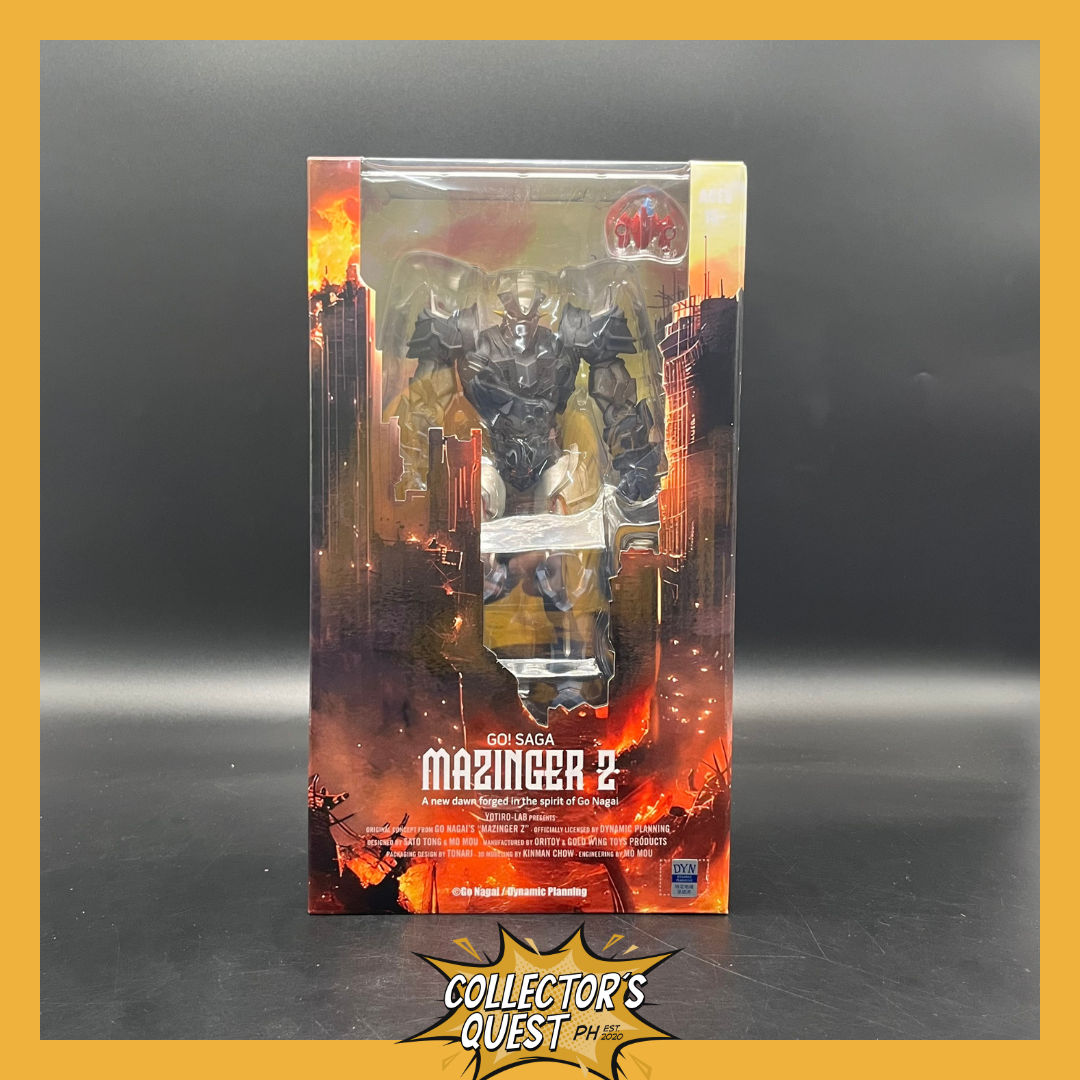 (IN STOCK) Go! Saga Mazinger Z Non-Scale Pre-Painted Action Figure (18cm Height)