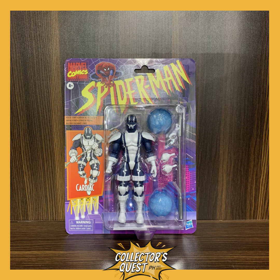 (IN STOCK) Marvel Legends Series Spiderman Retro Carded Cardiac Action Figure