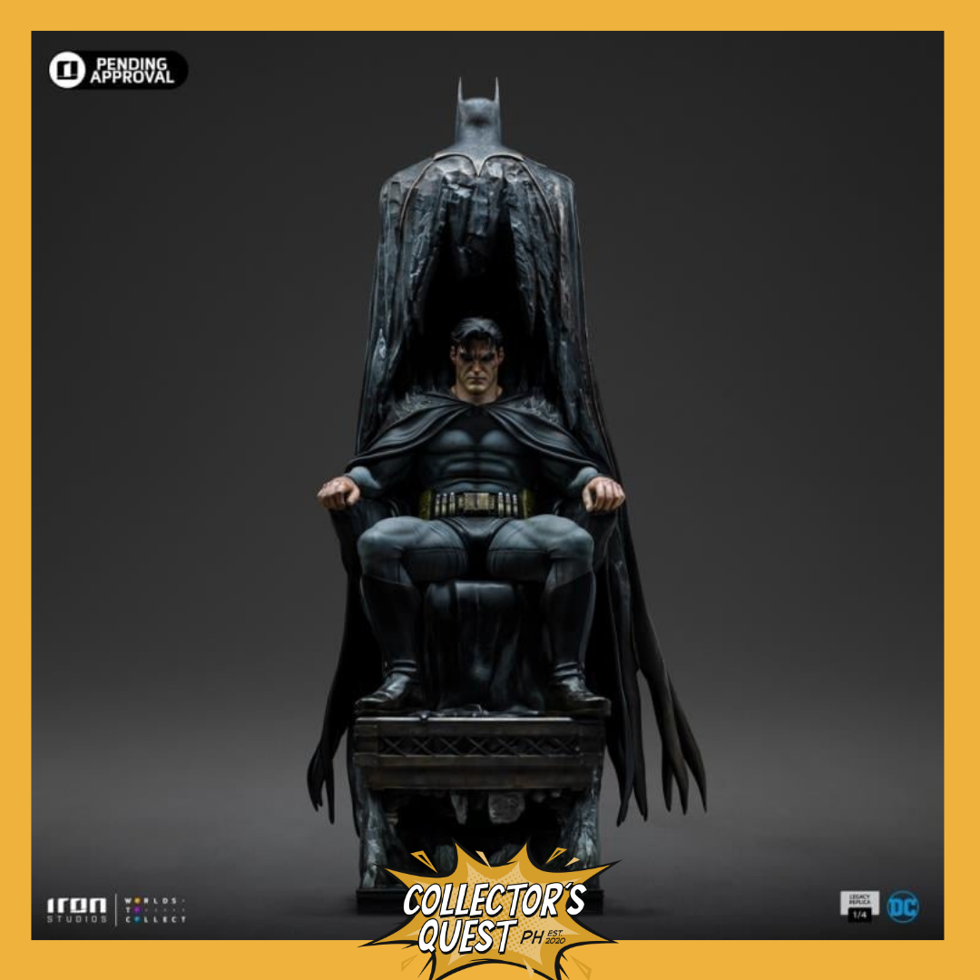 (IN STOCK) IRON STUDIOS Batman & Bruce Wayne Legacy Replica 1/4 Scale Statue