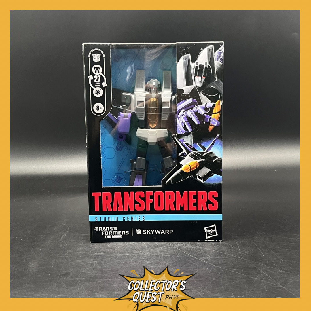 (IN STOCK) Transformers Studio Series The Movie 1986 Skywarp Action Figure