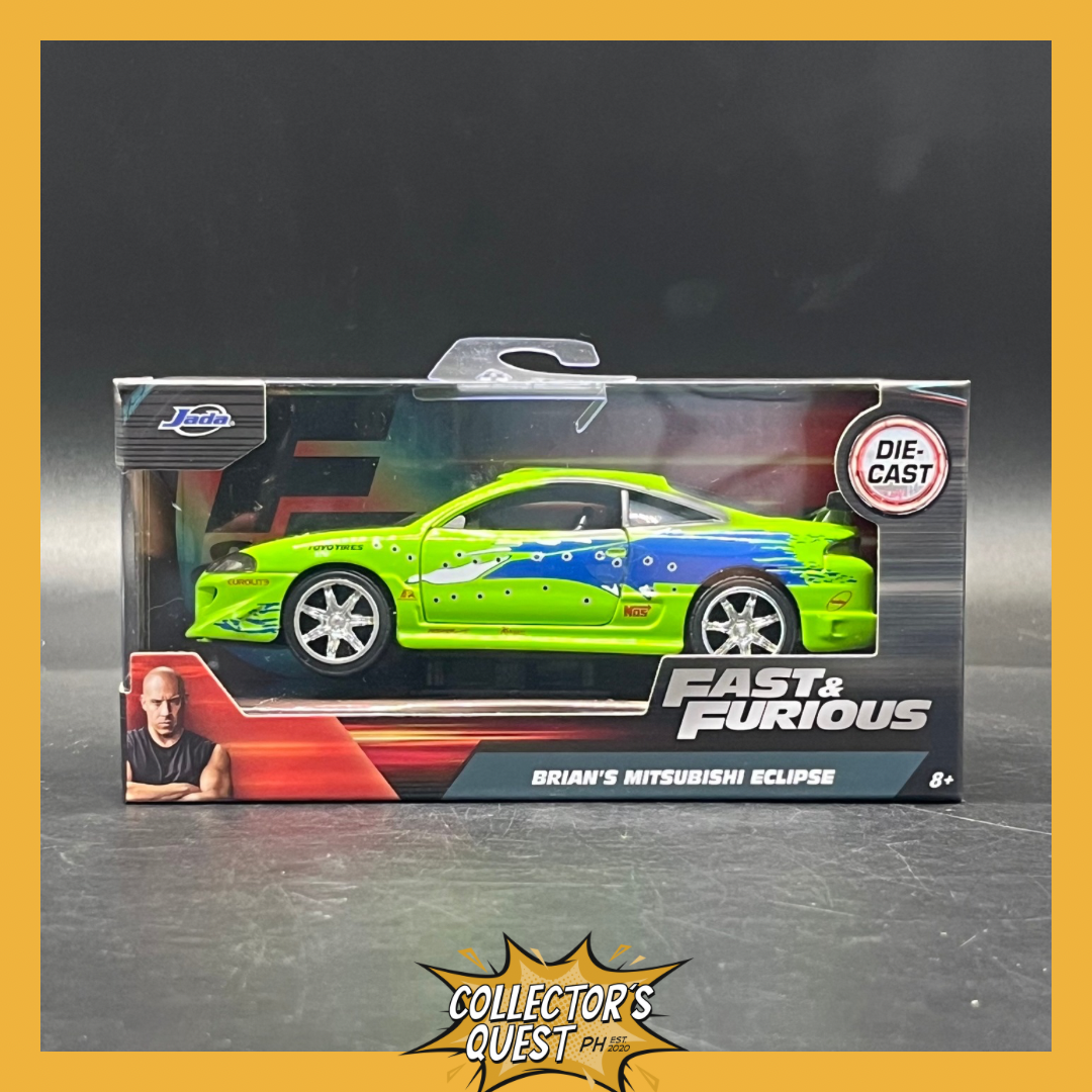 (IN STOCK) 36356 Jada Toys 1:32 Scale 1995 Mitsubishi Eclipse (Battle Damaged)