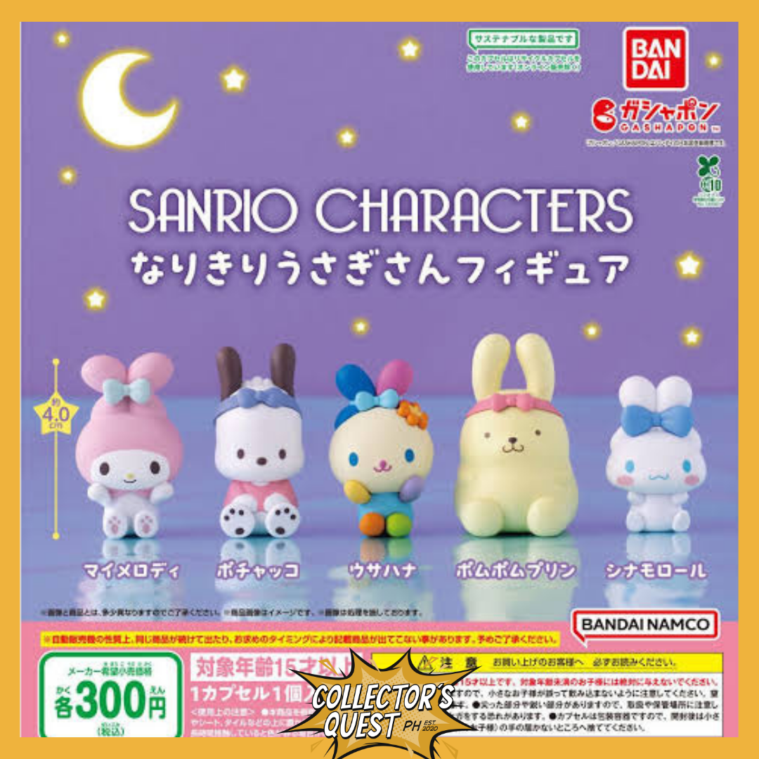 (IN STOCK) Gachapon Bandai Sanrio Characters Narikiri Rabbit Figure