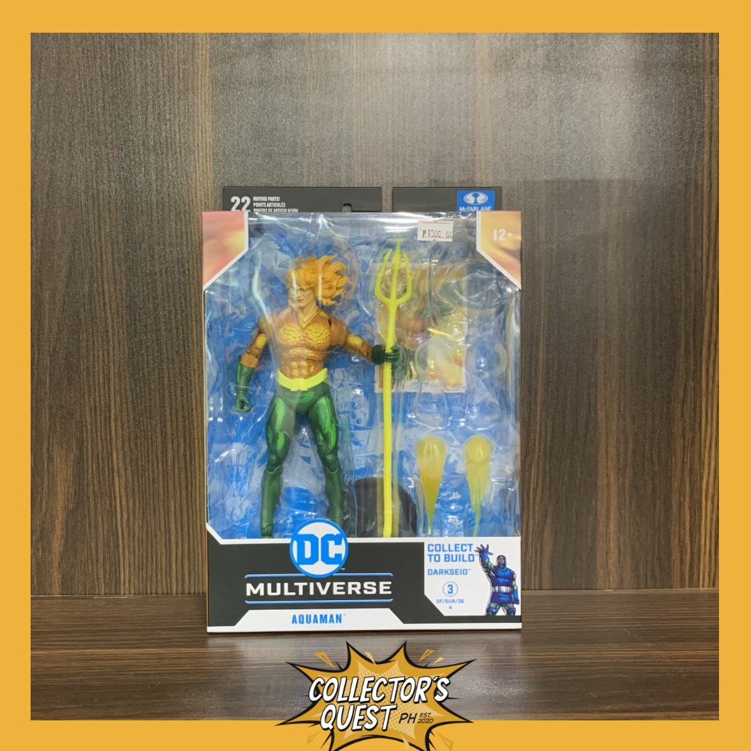 (IN STOCK) (No BAF) DC Multiverse Justice League Task Force Aquaman Action Figure