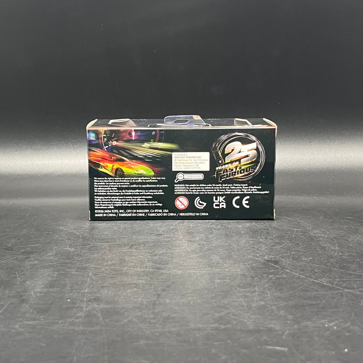 (IN STOCK) 99542 JADA Toys Fast & Furious 1995 Toyota Supra 1/32 Scale Diecast Vehicle