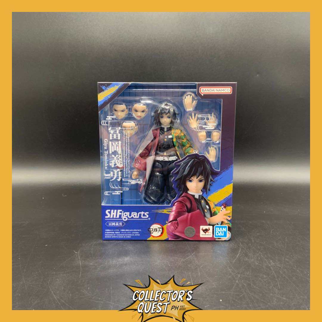 (IN STOCK) S.H.Figuarts Demon Slayer Giyu Tomioka Action Figure