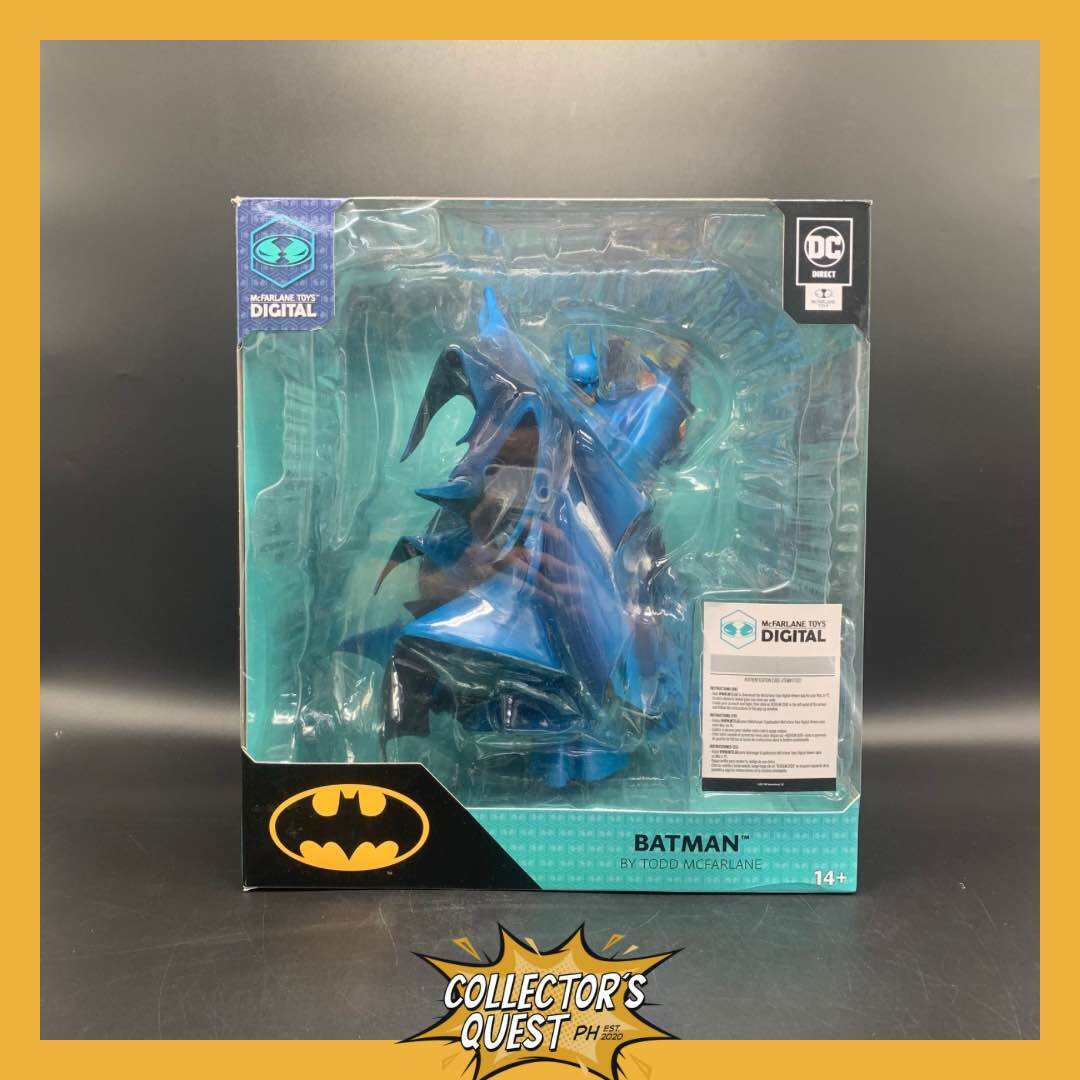 (IN STOCK) DC Mcfalane Toys Digital 1:8 Scale Batman by Todd McFarlane Statue