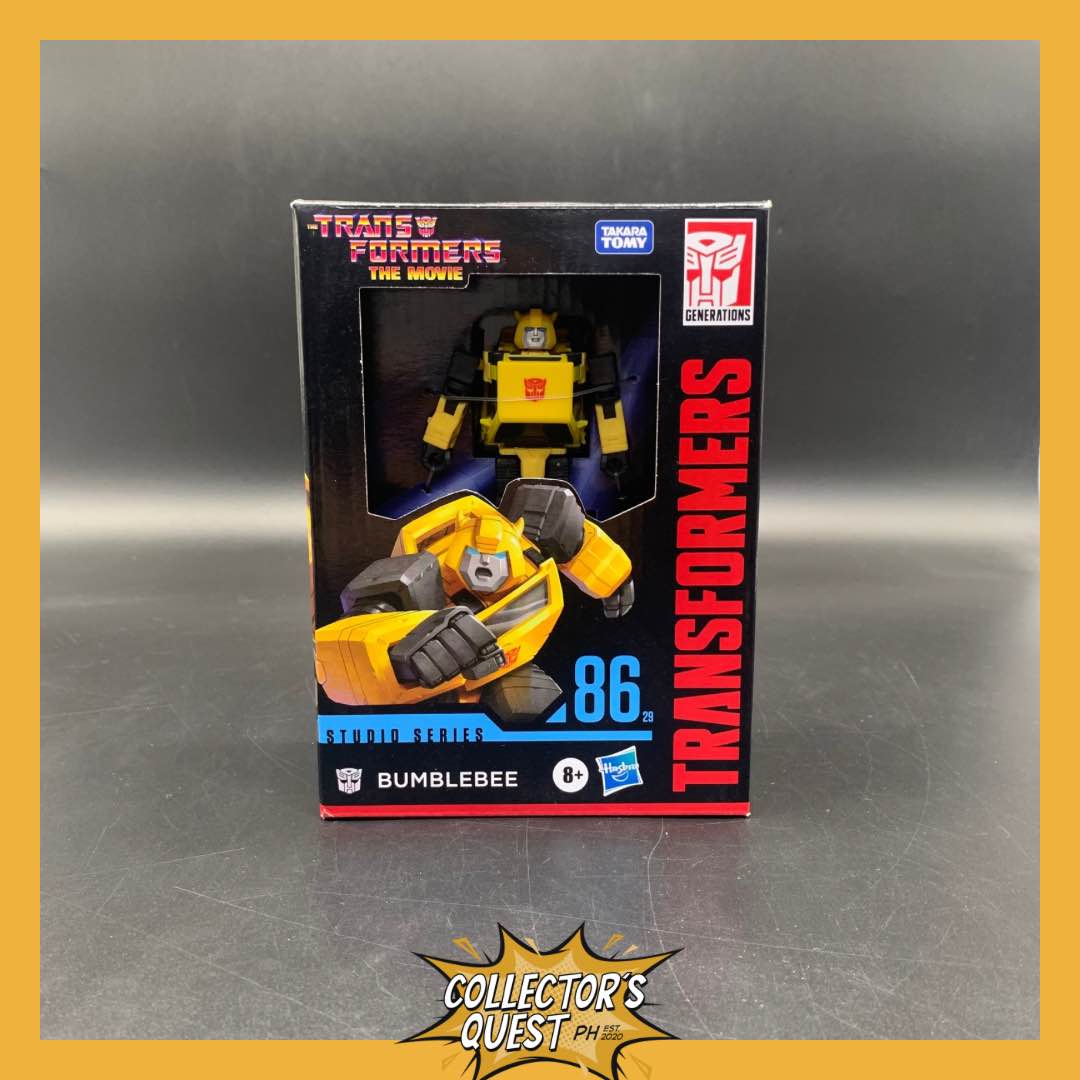 (IN STOCK) Transformers Toys Studio Series Deluxe The The Movie 86-29 Bumblebee Action Figure