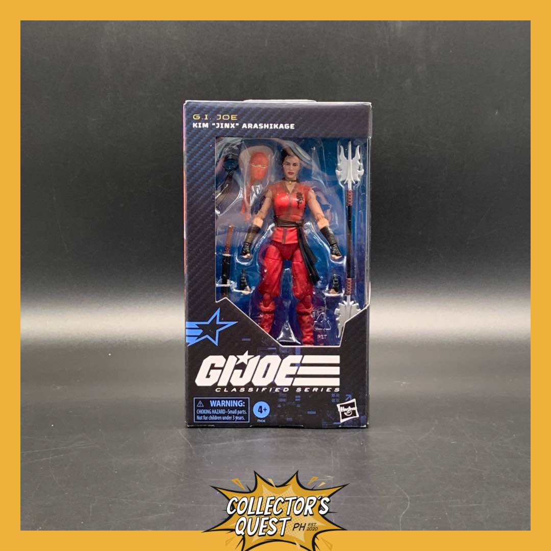 (IN STOCK) G.I. Joe Classified Series Kim Jinx Arashikage Action Figure