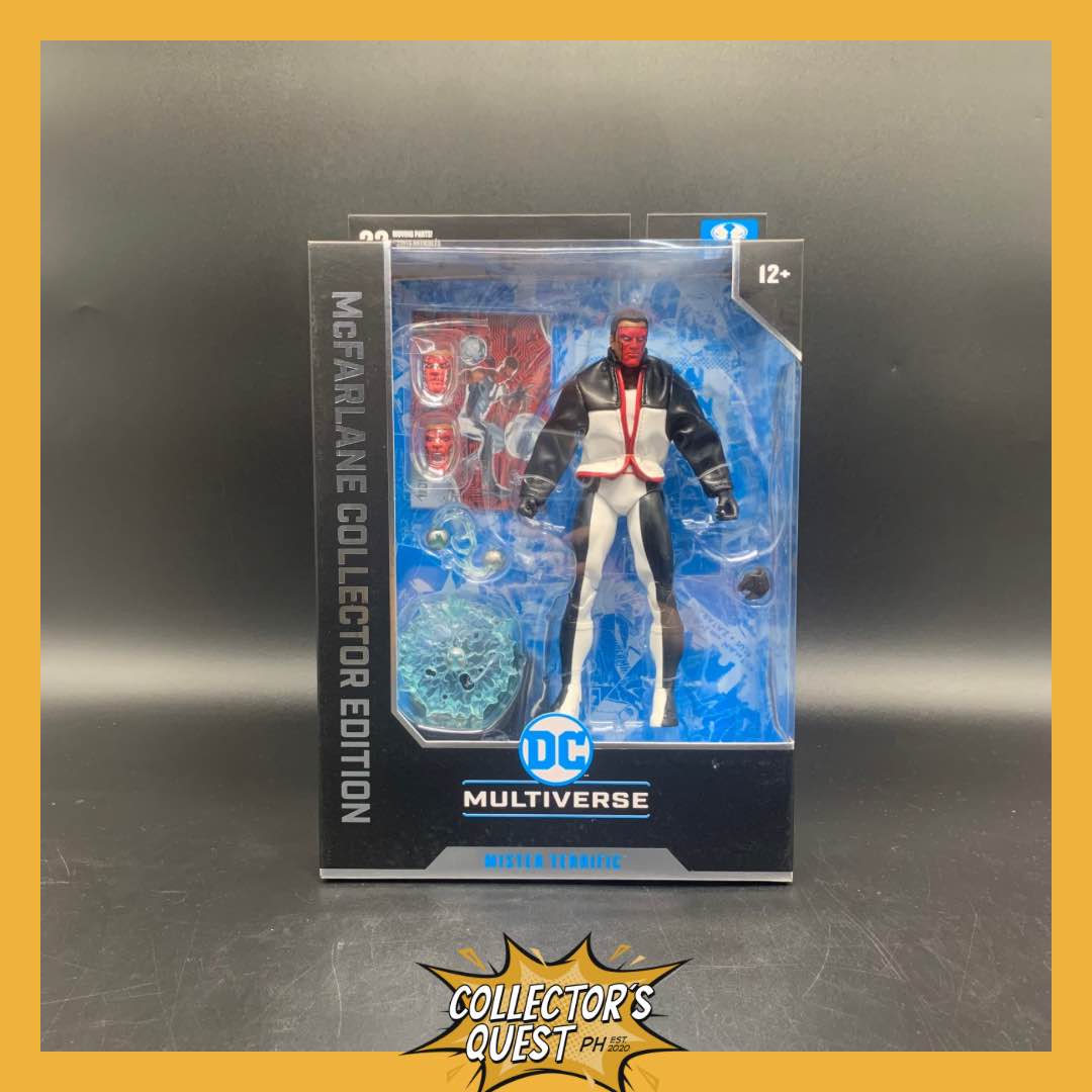 (IN STOCK) DC Multiverse Mcfarlane Collector's Edition Mr Terrific Action Figure