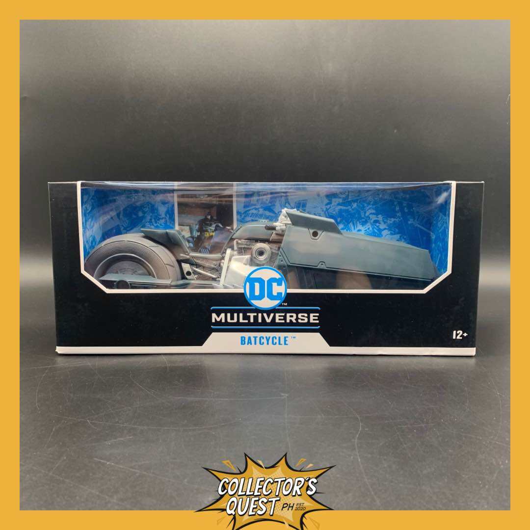 DC Mcfarlane Batman White Knight Batcycle