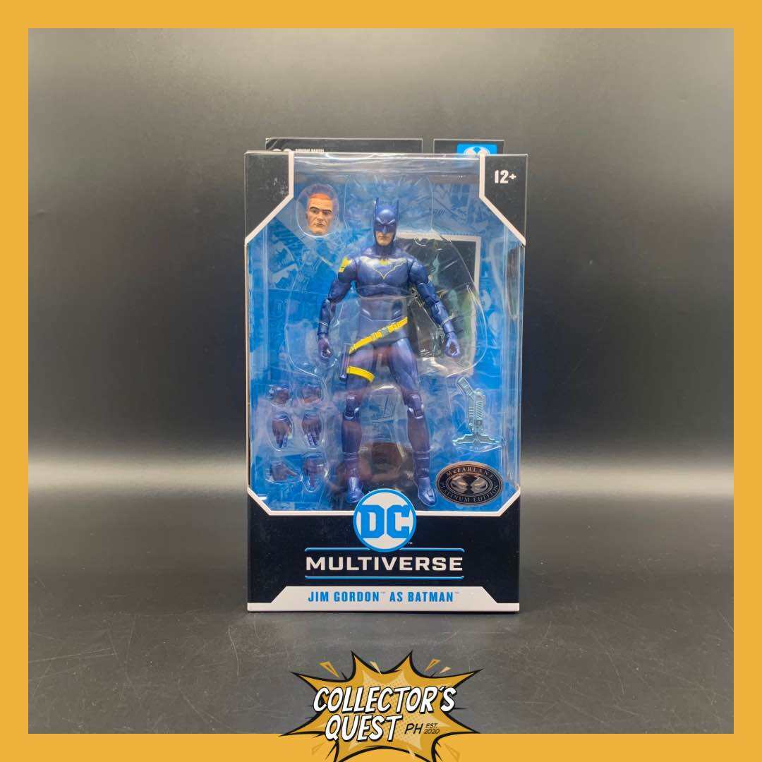 (IN STOCK) DC Multiverse Jim Gordon as Batman (Platinum Edition) Action Figure