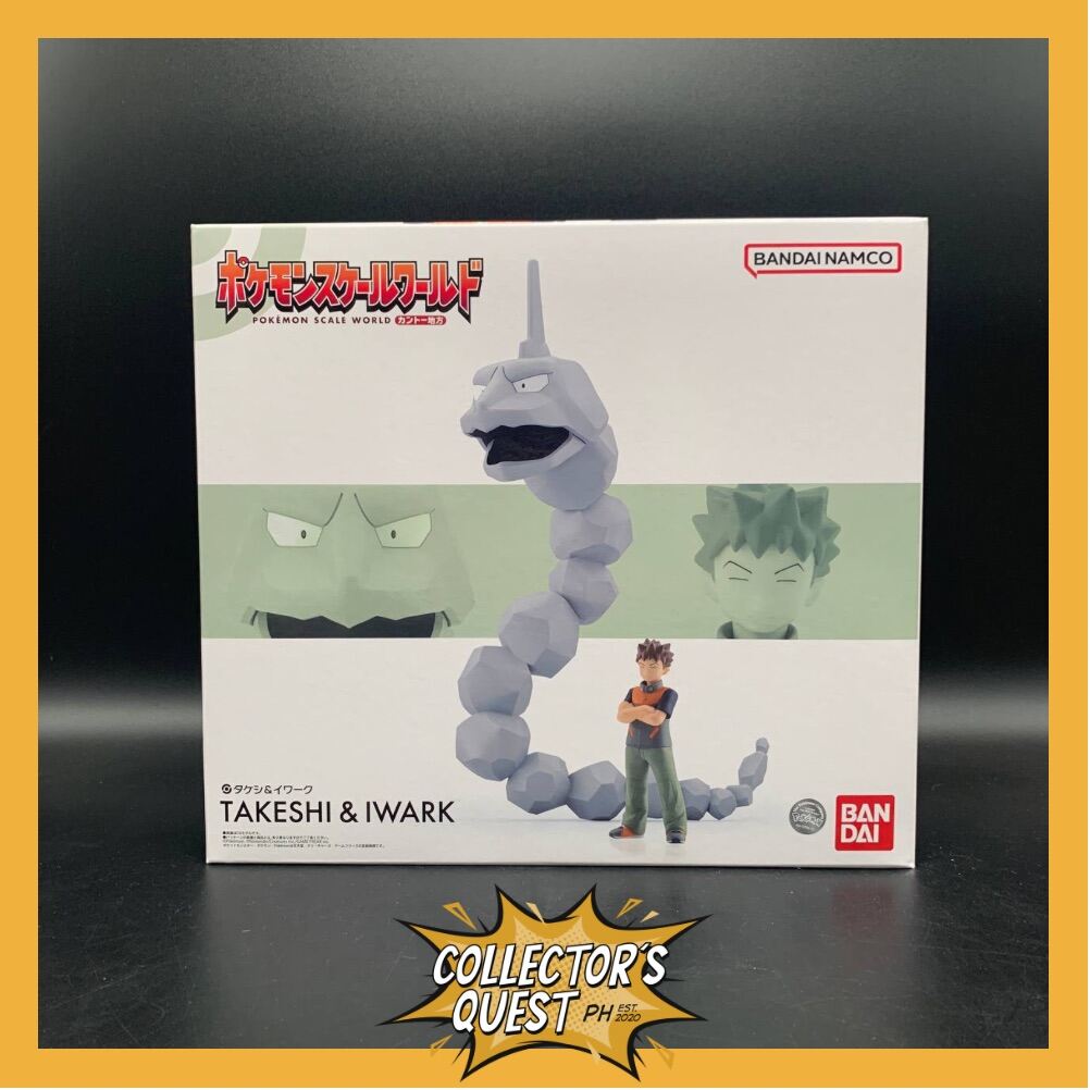 (IN STOCK) Pokemon Scale World 1/20 Scale Brock & Onix Figure Set