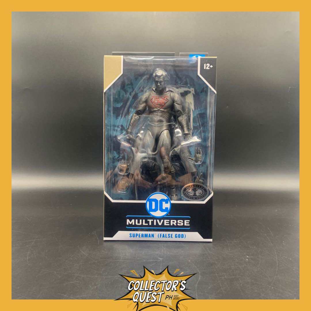 (IN STOCK) DC Multiverse Batman V Superman BVS Superman (False God) (Platinum Edition) Action Figure