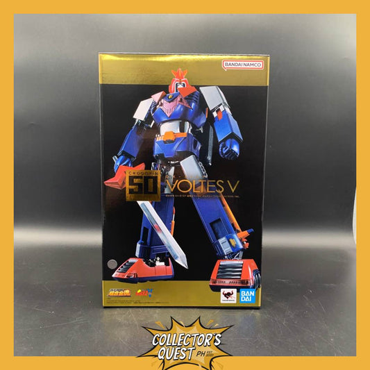 (IN STOCK) Soul of Chogokin GX-31SP Chodenji Machine Voltes V Chogokin 50th Version Figure
