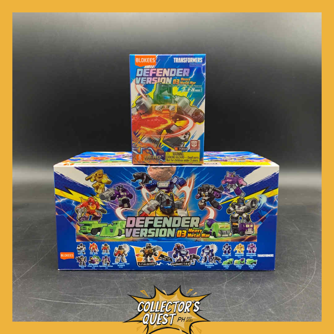 (IN STOCK) 71304 Blokees Transformers Defender Version 3 Heavy Metal War Model Kit