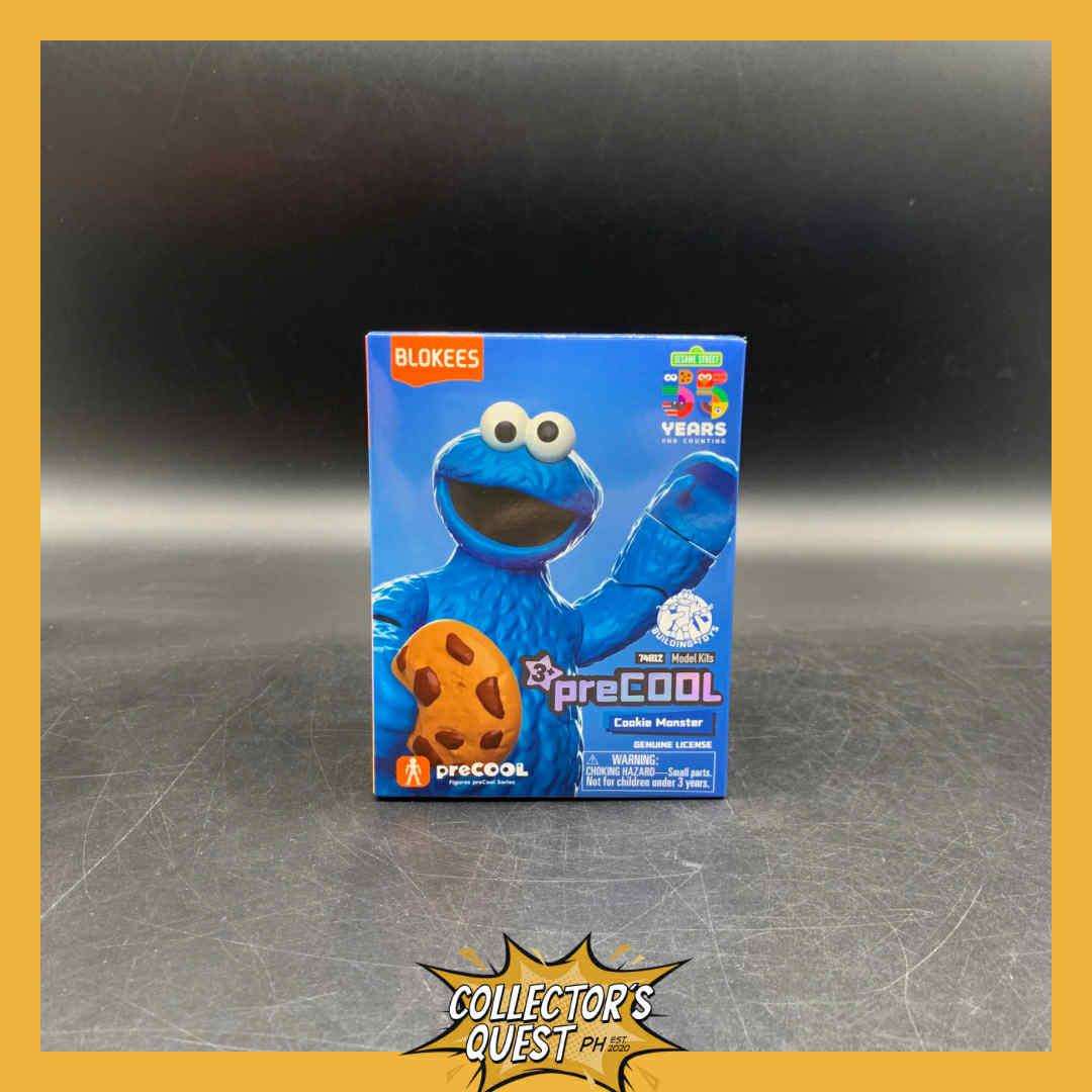 (IN STOCK) 74812 Blokees Sesame Street preCOOL Cookie Monster Model Kit