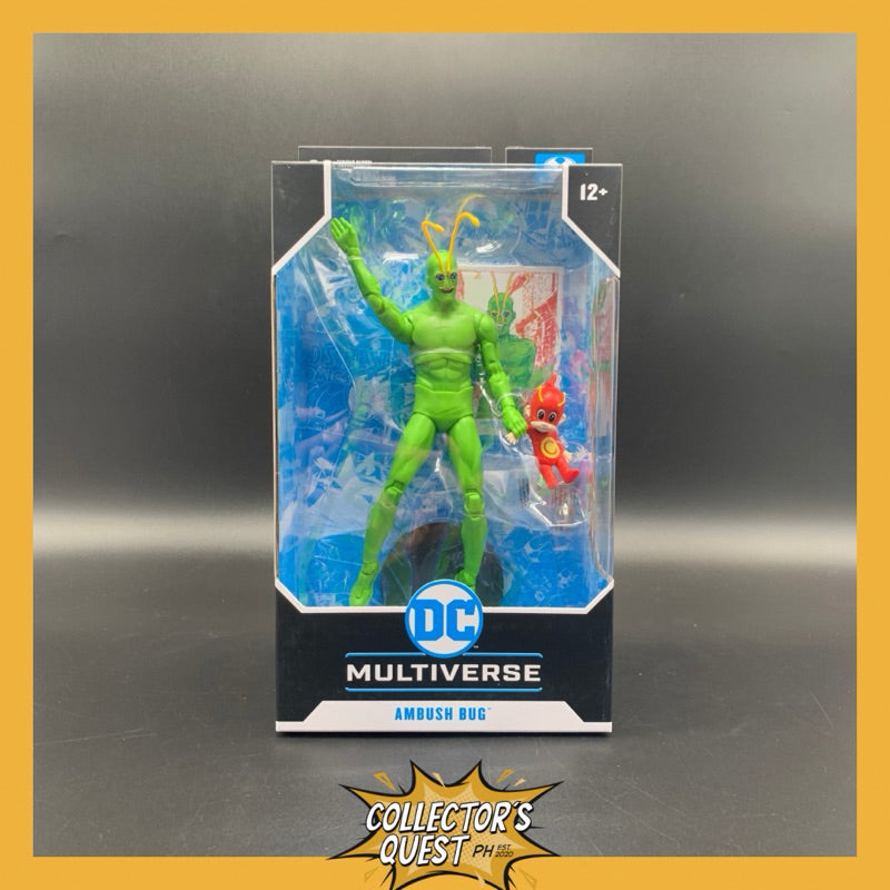 (IN STOCK) Mcfarlane DC Multiverse Ambush Bug (Gold Label) Action Figure