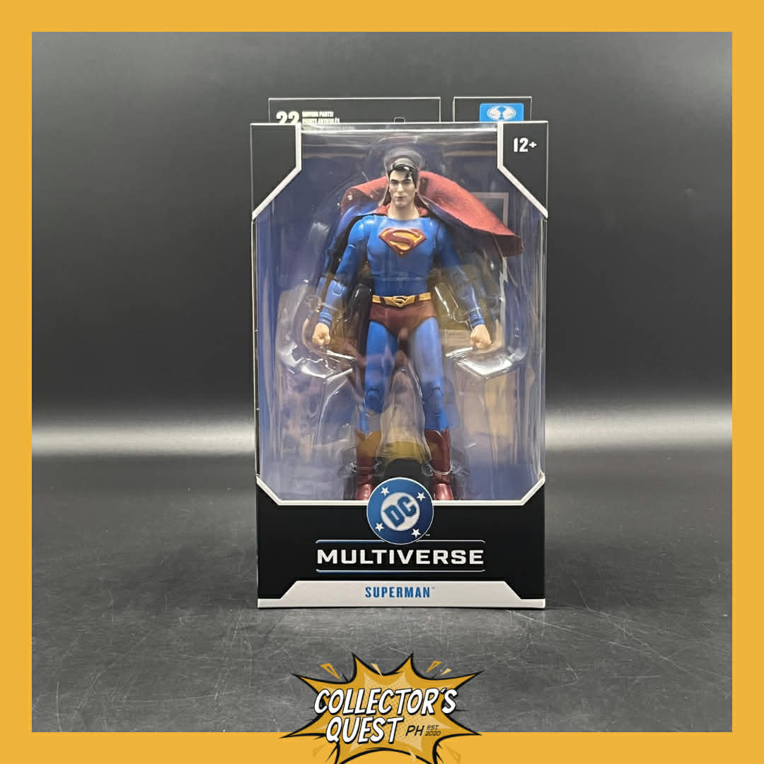 (IN STOCK) Mcfarlane Toys DC Multiverse Superman Returns 2006 Brandon Routh Action Figure