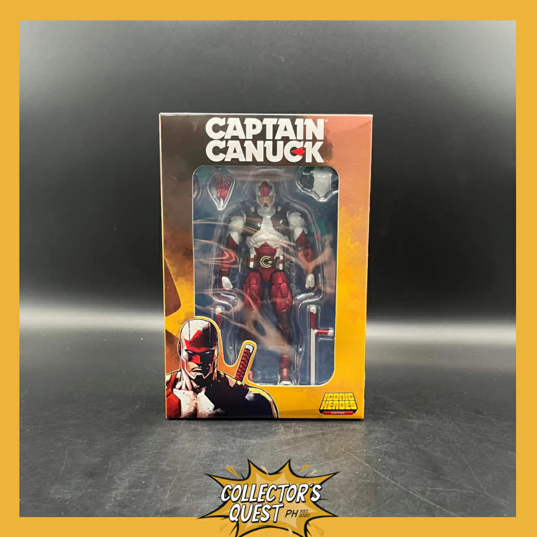 (IN STOCK) Iconic Heroes Series Captain Canuck Action Figure