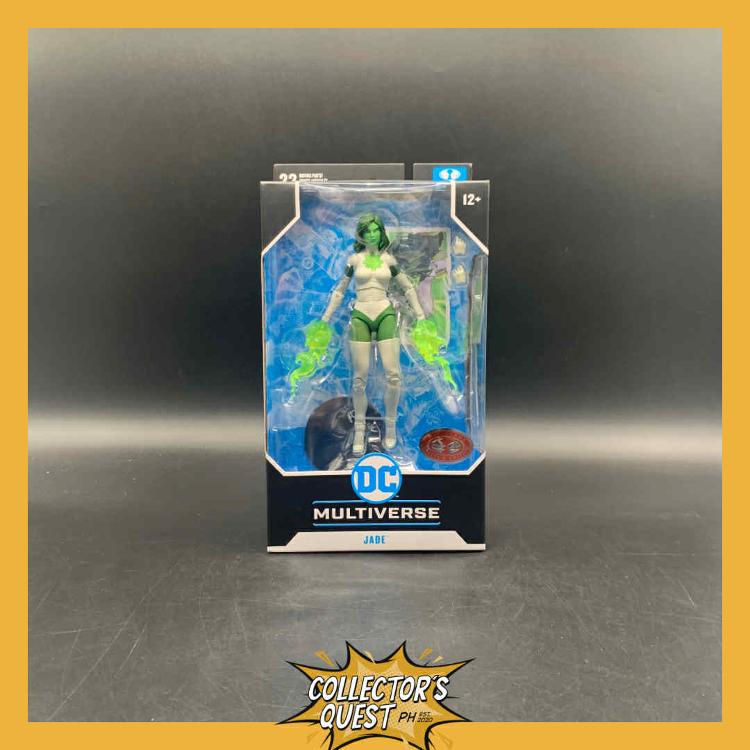 (IN STOCK) Mcfarlane DC Multiverse 7in Jade (Green Lantern Corps) (Red Platinum Edition) Action Figure