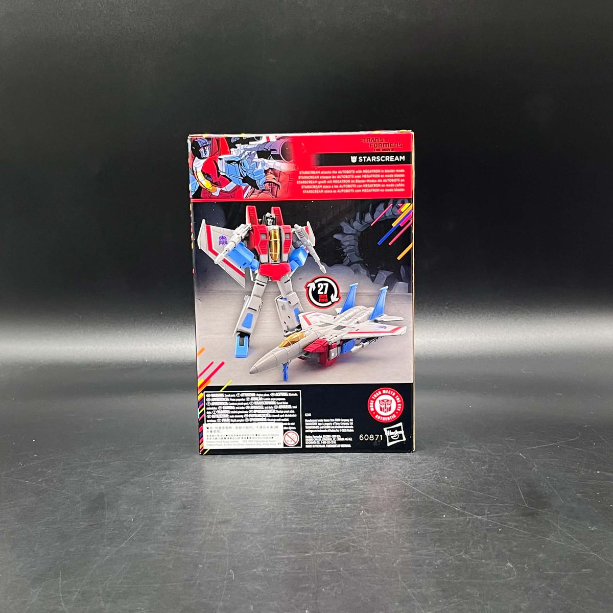 (IN STOCK) Transformers Studio Series The Movie 1986 Starscream Action Figure
