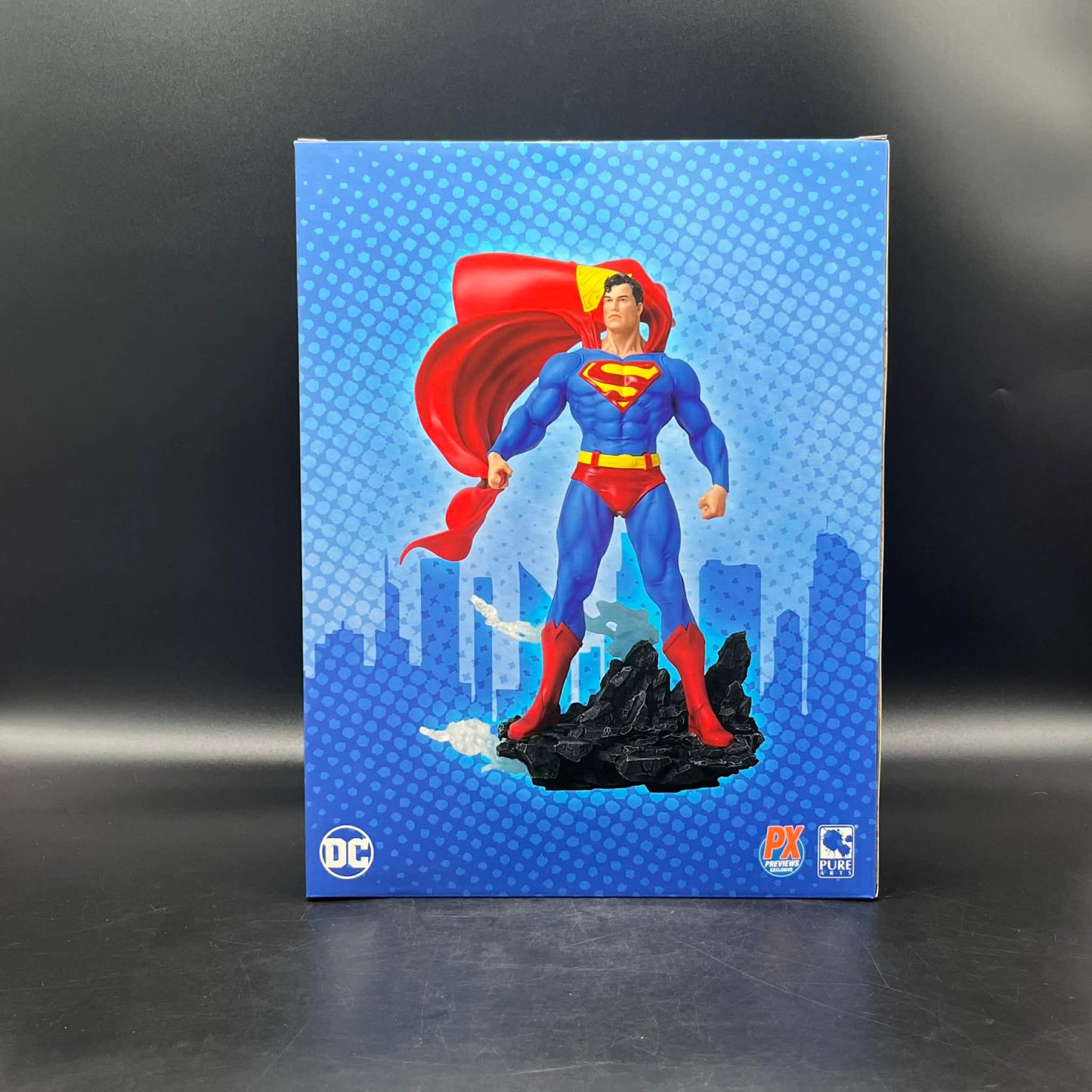 (IN STOCK) PUREARTS PA001SU Superman 1/8 PVC Red & Blue Statue