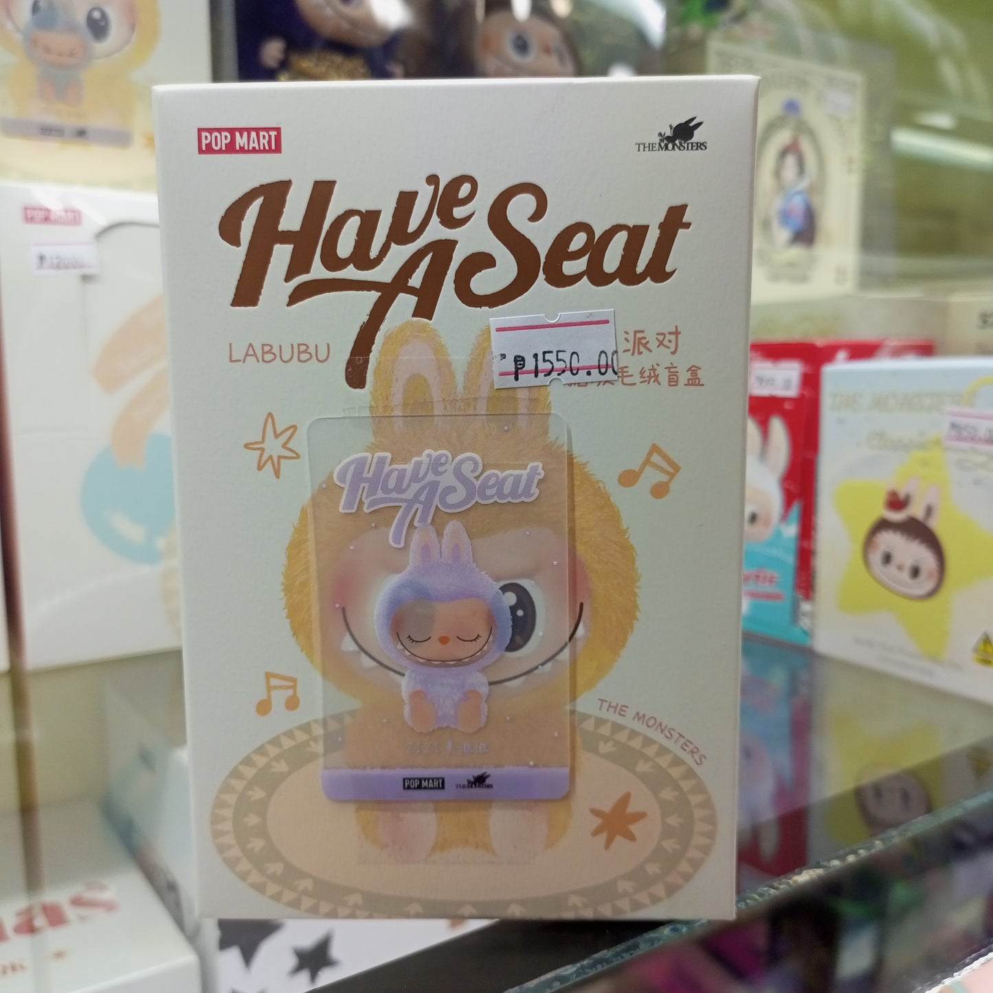 (SB) Popmart Have a Seat Labubu
