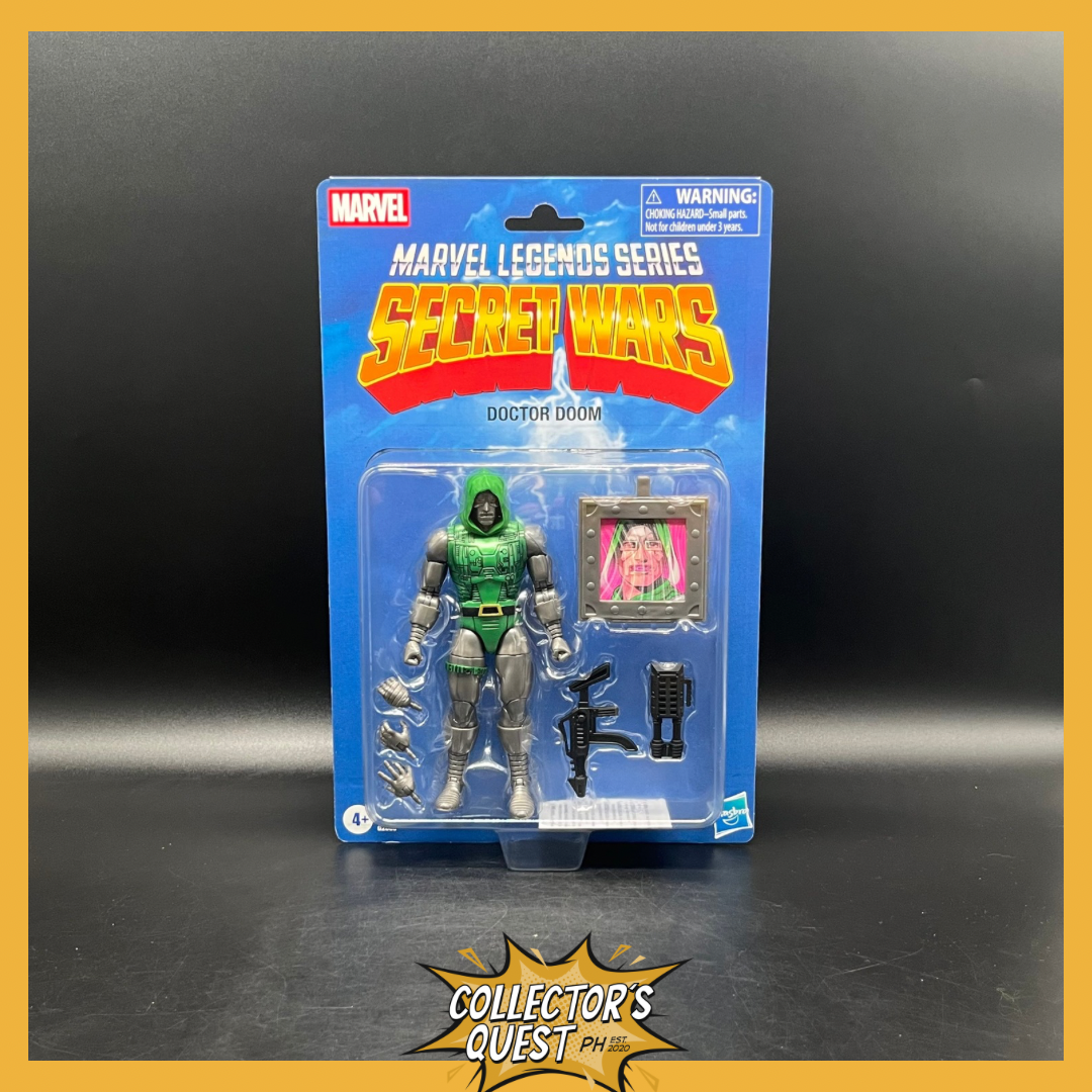 (IN STOCK) Marvel Legends Retro Carded Secret Wars Doctor Doom Action Figure