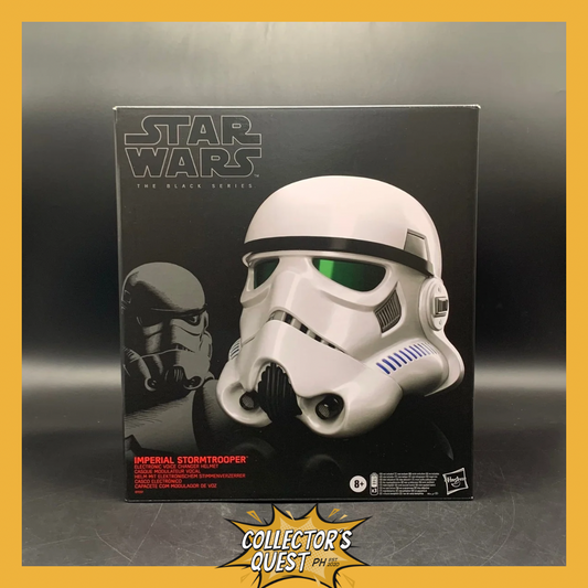 (IN STOCK) Star Wars The Black Series Imperial Stormtrooper   Premium Electronic Helmet