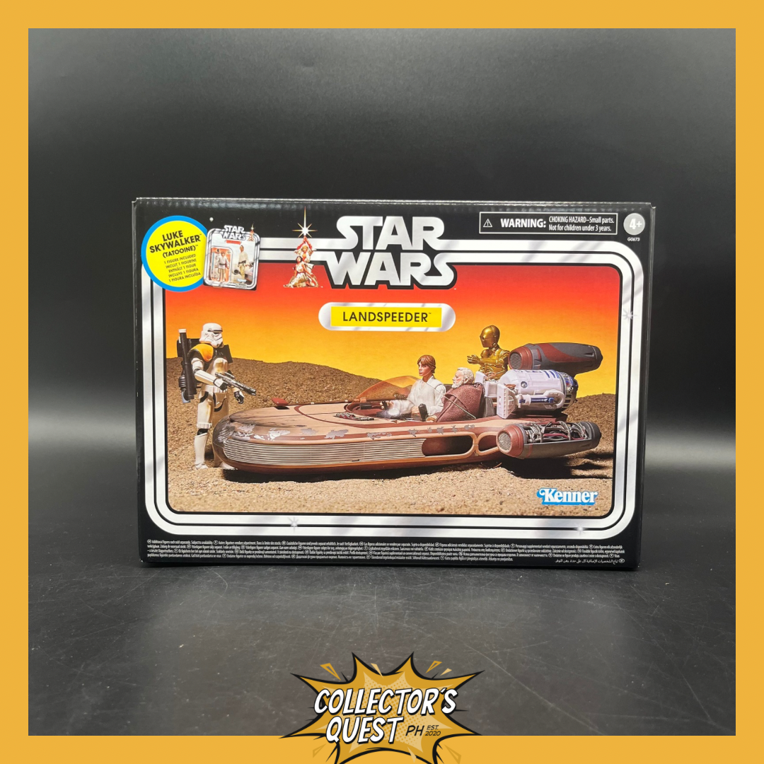 (IN STOCK) Star Wars The Vintage Collection Landspeeder Vehicle & Luke Skywalker (Tatooine)