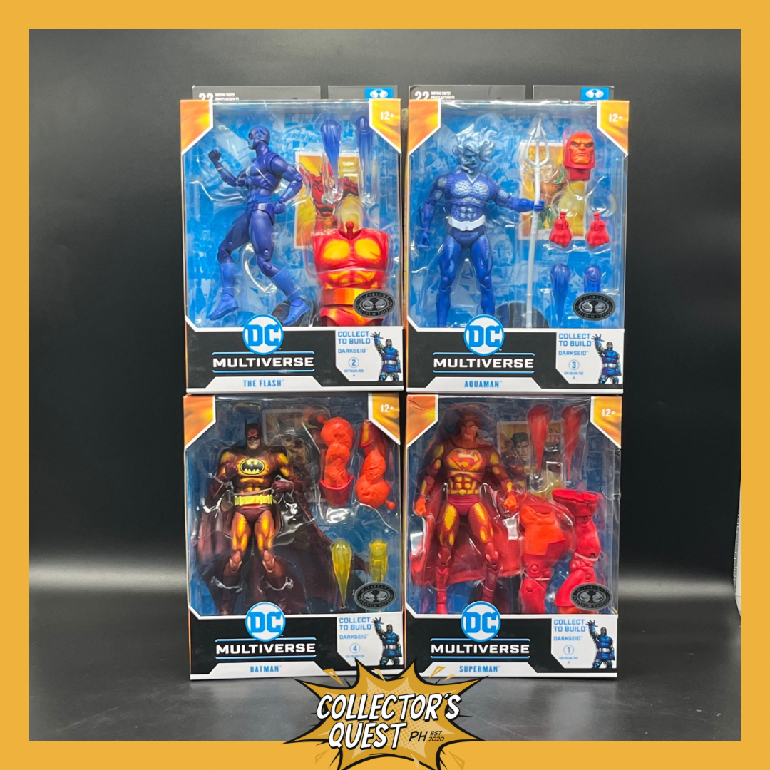 (IN STOCK) DC Mcfarlane Justice League Task Force Platinum Edition Set