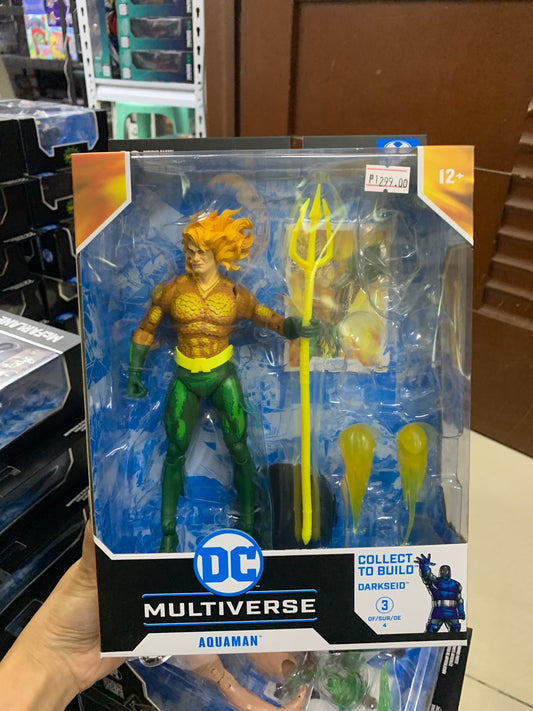 (IN STOCK) (No BAF) DC Multiverse Justice League Task Force Aquaman Action Figure