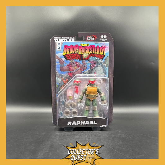 (IN STOCK) Mcfarlane Toys TMNT Teenage Mutant Ninja Turtles Raphael Action Figure