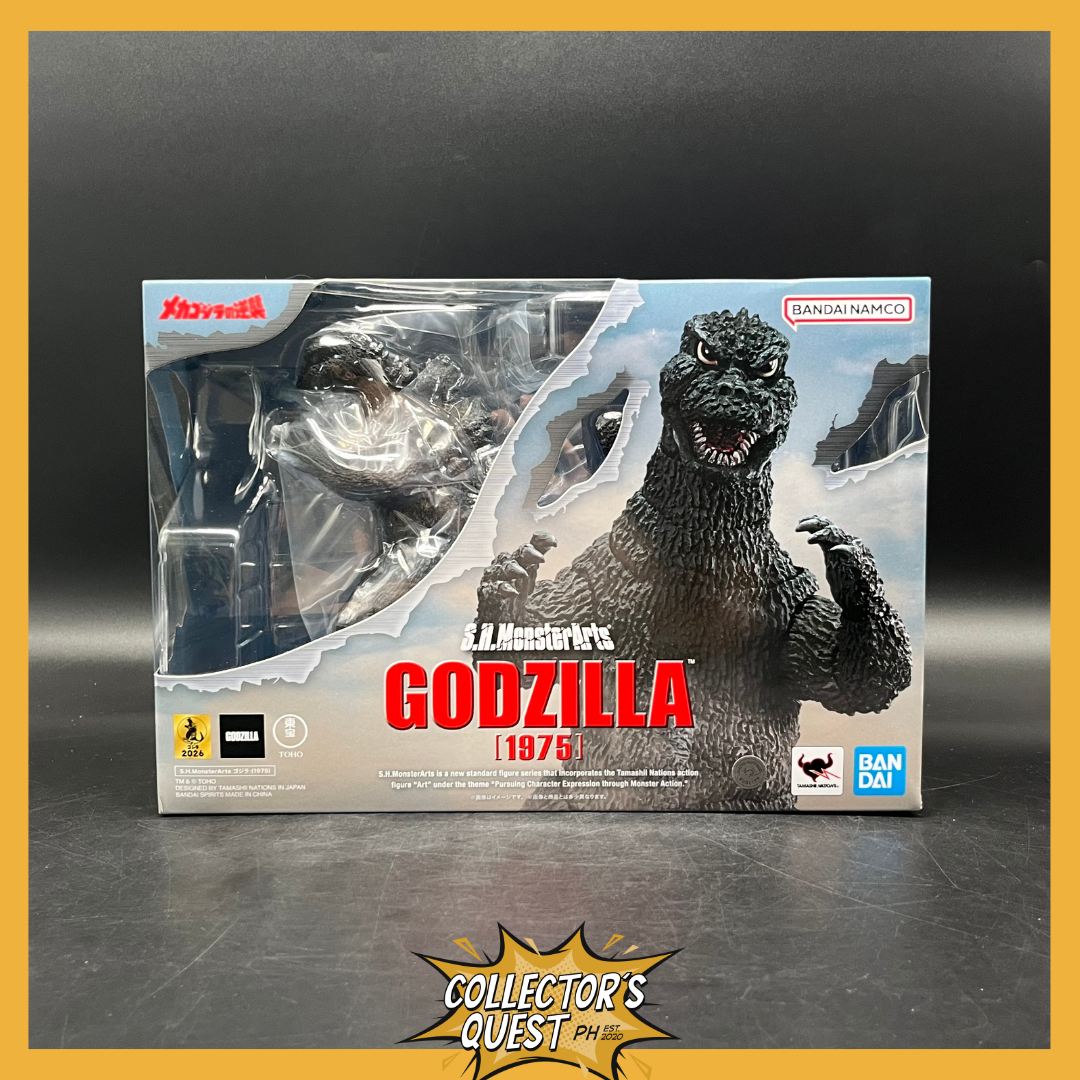 (IN STOCK)  Bandai S.H.MonsterArts Godzilla (1975) Action Figure