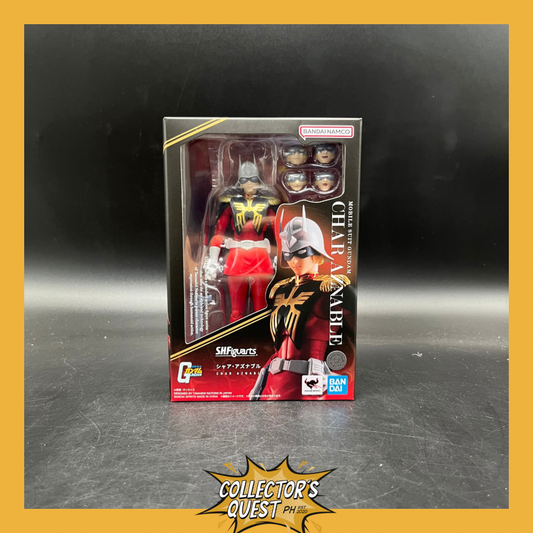 (IN STOCK) Bandai SHFiguarts Mobile Suit Gundam Series Char Aznable Action Figure
