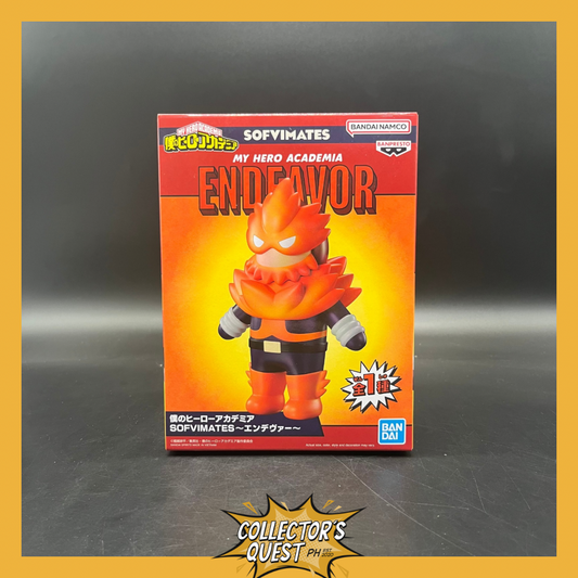 (IN STOCK) Banpresto My Hero Academia Sofvimates Endeavor Figure