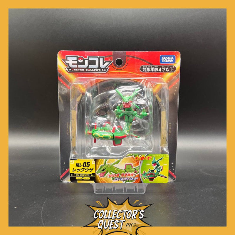 (IN STOCK) Takara Tomy Pokemon Moncolle  ML-05 Rayquaza Figure