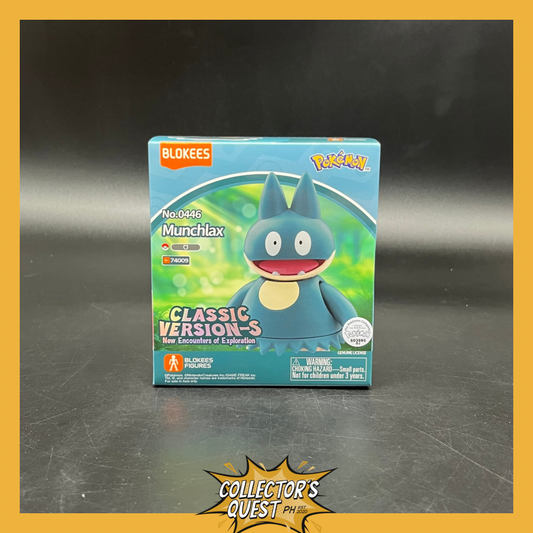 (IN STOCK) 74009 Blokees Pokemon Classic Version Munchlax Model Kit