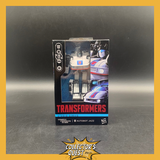 (IN STOCK) Transformers Studio Series The Movie 1986 Deluxe Class Autobot Jazz Action Figure