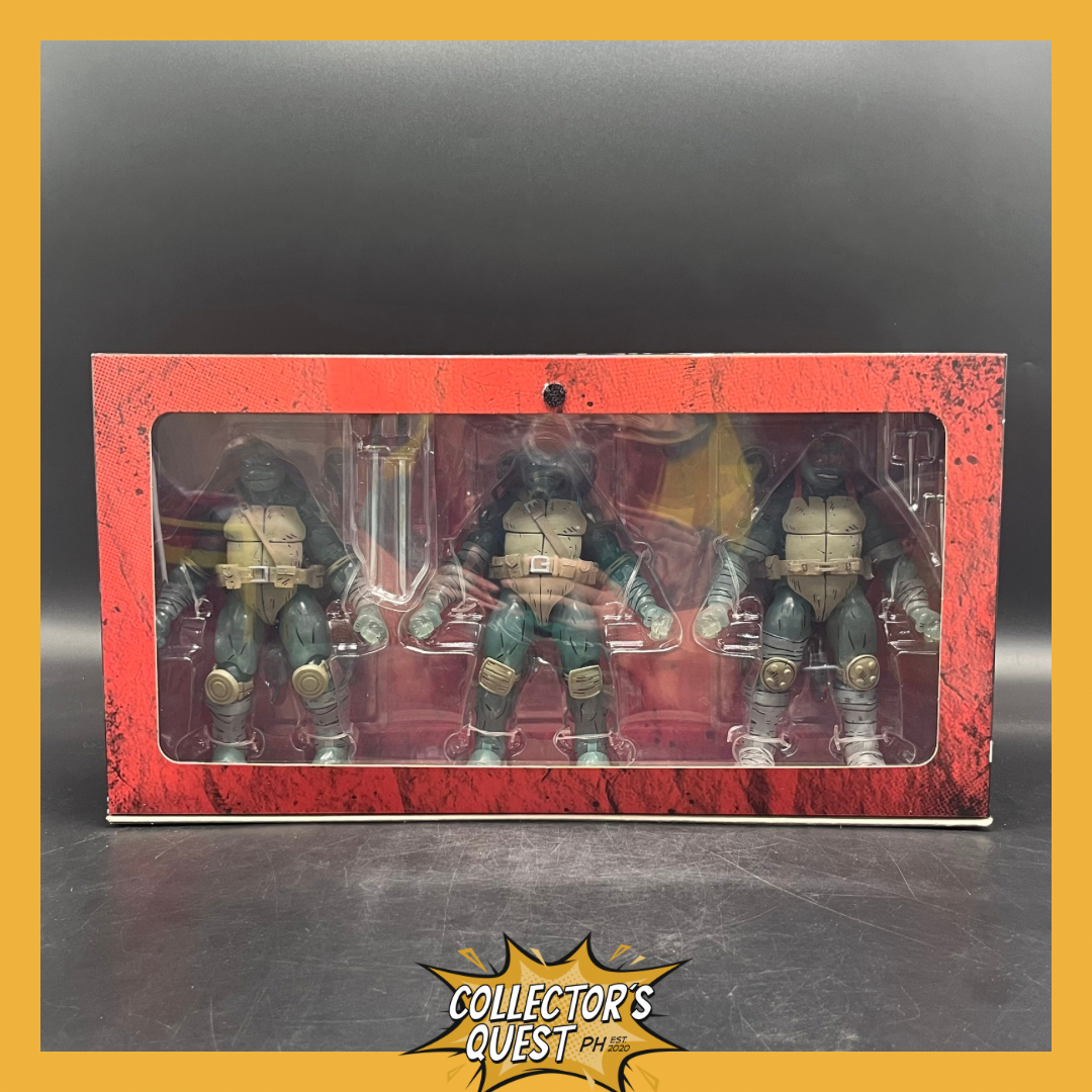 (IN STOCK) NECA TMNT The Last Ronin Ghost Brothers 3 Pack Action Figure Set