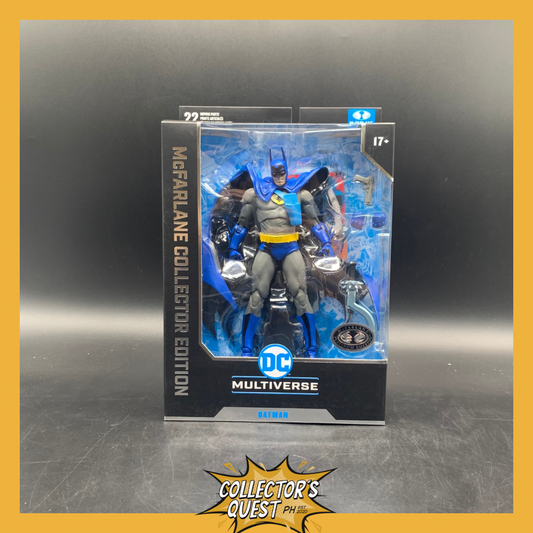 (IN STOCK) DC Mcfarlane Collector's Edition #34 Batman (Batman: Year Two)(Platinum) Action Figure